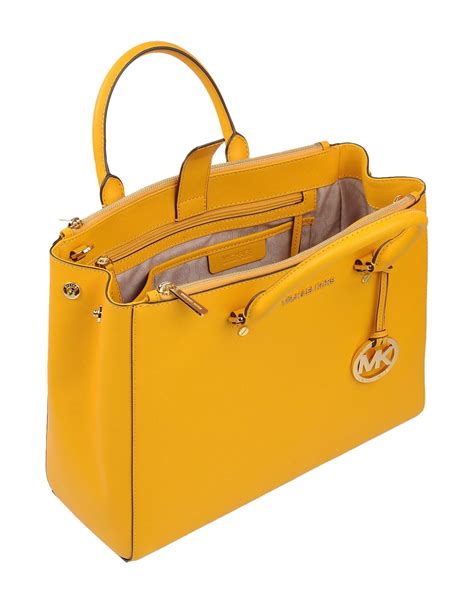 yellow mk purse